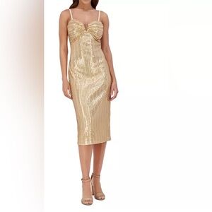 Siena Sequined Midi Dress